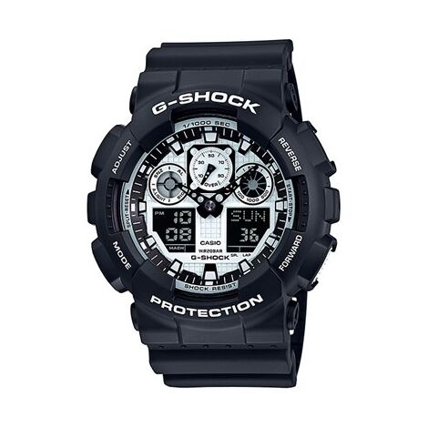 שעון יד  משולב Casio G-Shock GA100BW1A קסיו למכירה , 2 image