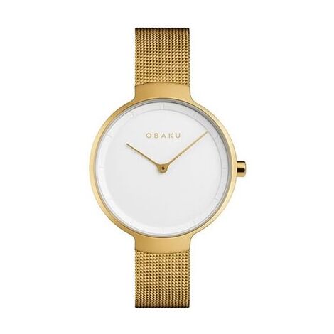 שעון יד  אנלוגי  לאישה OBAKU V231LXGIMG למכירה 