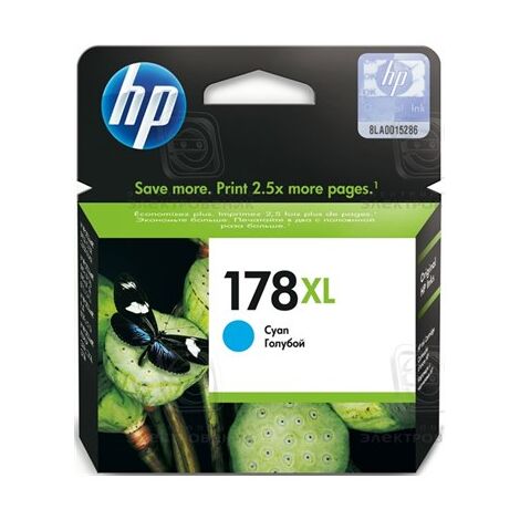 ראש דיו ציאן / כחול  HP 178XL CB323HE למכירה 