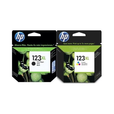 ראש דיו HP 123XL F6V19AE + F6V18AE למכירה , 2 image