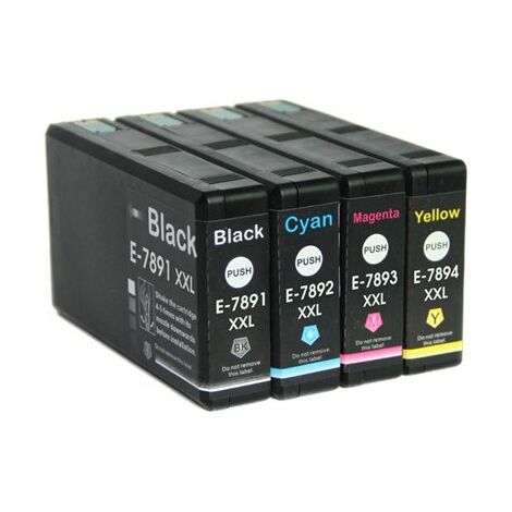 מארז ראשי דיו Epson E-7891/4 XXL Pack 4 pck אפסון למכירה 