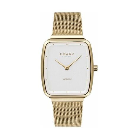 שעון יד  לאישה OBAKU Tern Lille Gold V267LXGIMG למכירה , 2 image
