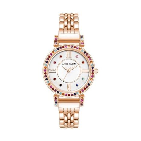 שעון יד  אנלוגי  לאישה Anne Klein AK/2928RBRG למכירה 