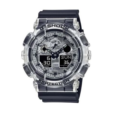 שעון יד  משולב  לגבר Casio G-Shock GA-100SKC-1A קסיו למכירה 