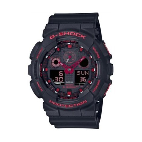שעון יד  משולב  לגבר Casio G-Shock GA-100 Series GA100BNR1A קסיו למכירה , 2 image