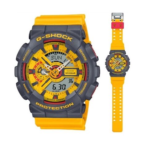 שעון יד  משולב  לגבר Casio G-Shock 110 Series GA110Y9A קסיו למכירה , 3 image