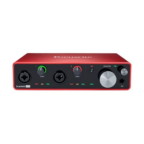 כרטיס קול Focusrite Scarlett 4i4 G3 למכירה , 2 image