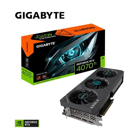 כרטיס מסך Gigabyte GeForce RTX 4070 Ti EAGLE OC GV-N407TEAGLE OC-12G למכירה , 2 image