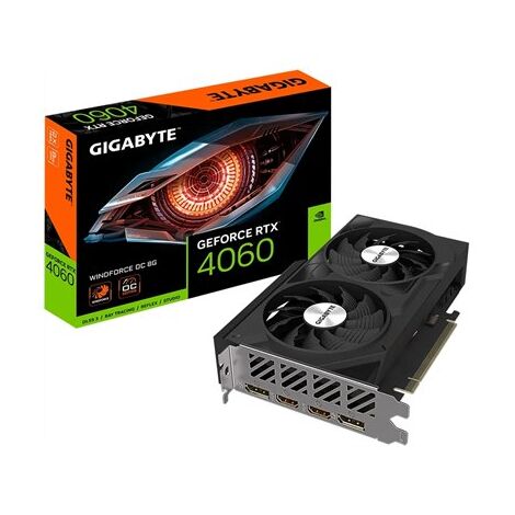 כרטיס מסך Gigabyte GeForce RTX 4060 WindForce GV-N4060WF2OC-8GD למכירה , 2 image