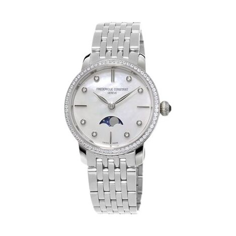 שעון יד  אנלוגי  לאישה Frederique Constant FC206MPWD1SD6B למכירה 