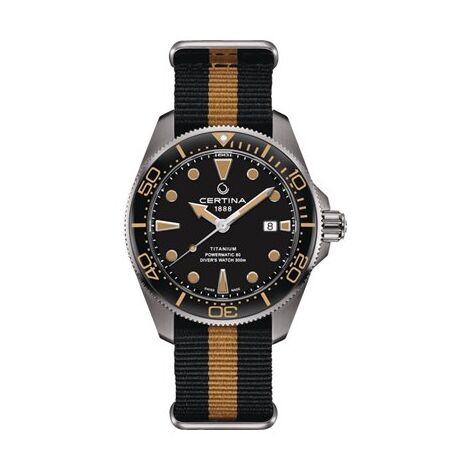 שעון יד  אנלוגי  לגבר Certina DS ACTION DIVER C032.607.48.051.00 סרטינה למכירה 