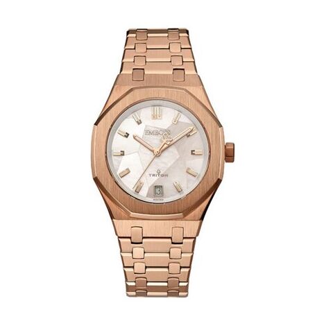 שעון יד  אנלוגי  לאישה Emboss Triton Lady EMTRFARGWMR000 למכירה 