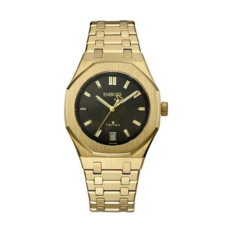 שעון יד  אנלוגי  לאישה Emboss Triton Lady EMTRFAYGBMY000 למכירה , 2 image