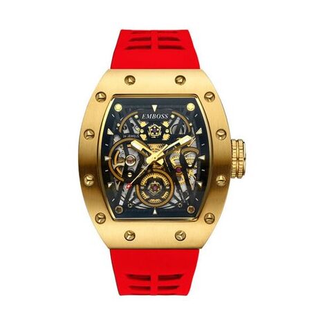 שעון יד  אנלוגי  לגבר Emboss Pentagon EMPESKYGBSB0001 למכירה 