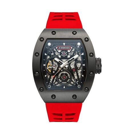 שעון יד  אנלוגי  לגבר Emboss Pentagon EMPESKBKBSB0002 למכירה , 2 image