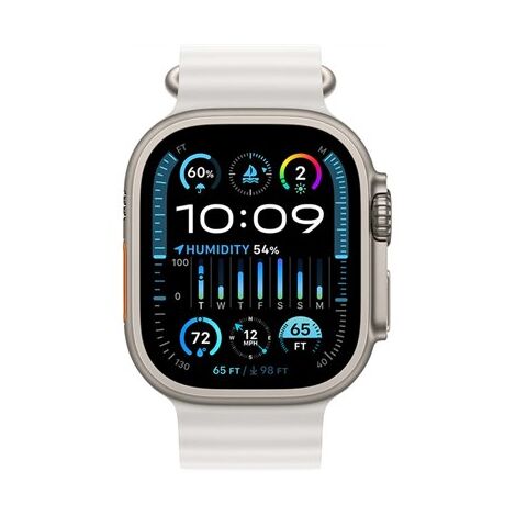 שעון חכם Apple Watch Ultra 2 49mm Titanium Case Ocean Band GPS + Cellular אפל למכירה , 3 image