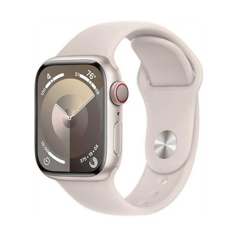 שעון חכם Apple Watch Series 9 41mm Aluminum Case Rubber Sport Band GPS + Cellular אפל למכירה , 2 image