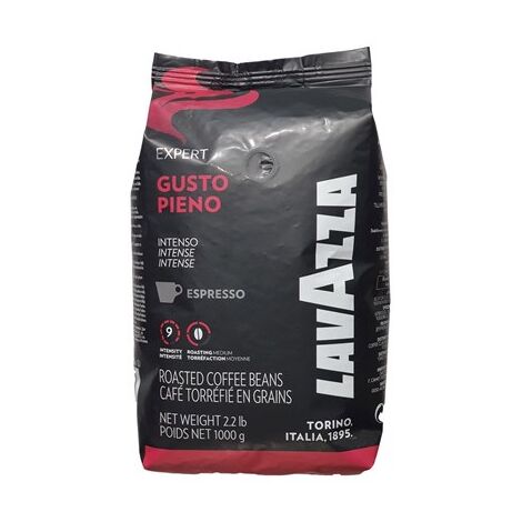 פולי קפה Lavazza Gusto pieno beans 1 Kg לוואצה למכירה 