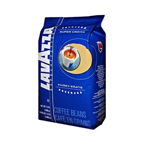 פולי קפה Lavazza Super Crema Beans 1 kg לוואצה למכירה 
