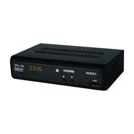 ממיר דיגיטלי DVB-T2 Sakal SKL06E עידן פלוס למכירה 