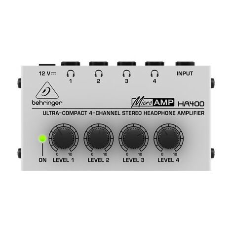 מגבר אוזניות Behringer HA400 ברינגר למכירה , 2 image