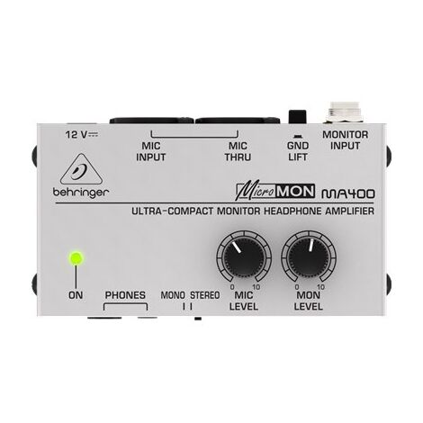 מגבר אוזניות Behringer MA400 ברינגר למכירה , 3 image