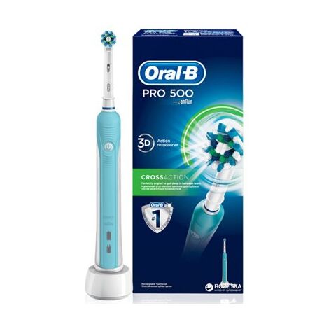 מברשת שיניים חשמלית Oral-B Pro 500 למכירה , 2 image