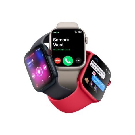 שעון חכם Apple Watch Series 8 41mm Aluminum Case Sport Band GPS + Cellular אפל למכירה , 3 image