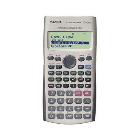 מחשבון פיננסי FC100V Casio קסיו למכירה , 2 image