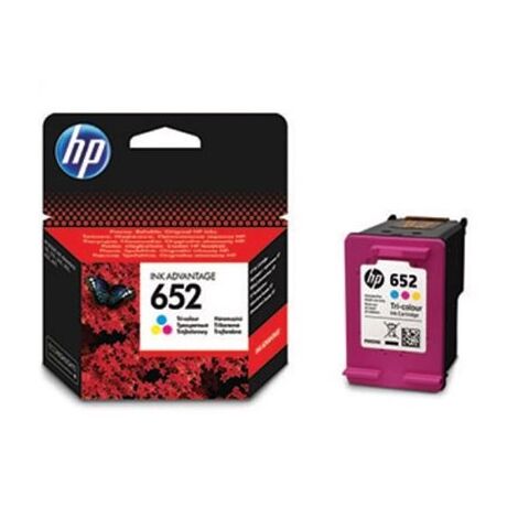 ראש דיו  ציאן מגנטה וצהוב HP 652 F6V24AE למכירה 