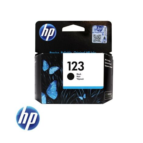 ראש דיו  שחור HP 123 F6V17AE למכירה 