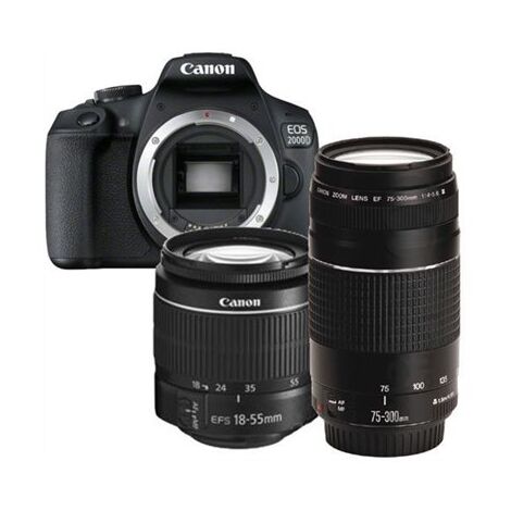 מצלמה רפלקס DSLR  Canon EOS 2000D / EOS Rebel T7 קנון למכירה , 10 image