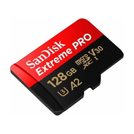 כרטיס זיכרון SanDisk Extreme Pro SDSQXCY-128G 128GB Micro SD סנדיסק למכירה 