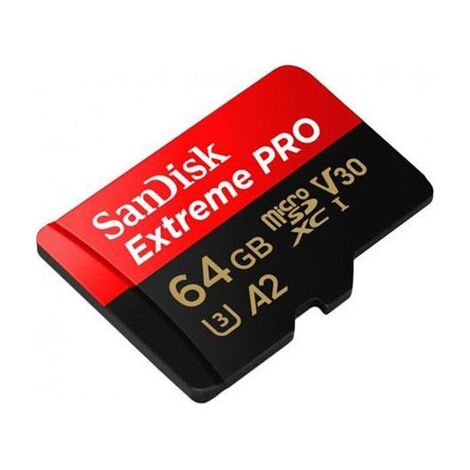 כרטיס זיכרון SanDisk Extreme Pro Extreme Pro 64GB SDXC SDSQXCY-064G 64GB Micro SD סנדיסק למכירה 