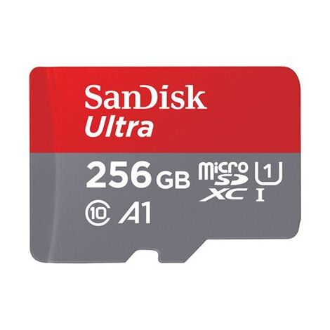 כרטיס זיכרון SanDisk Ultra SDSQUA4-256G 256GB Micro SD UHS-I סנדיסק למכירה , 2 image