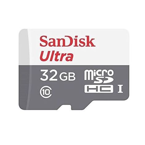 כרטיס זיכרון SanDisk Ultra SDSQUNR-032G 32GB Micro SD UHS-I סנדיסק למכירה 