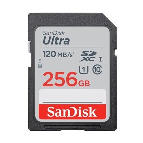 כרטיס זיכרון SanDisk Ultra SDSDUN4-256G 256GB SD סנדיסק למכירה 
