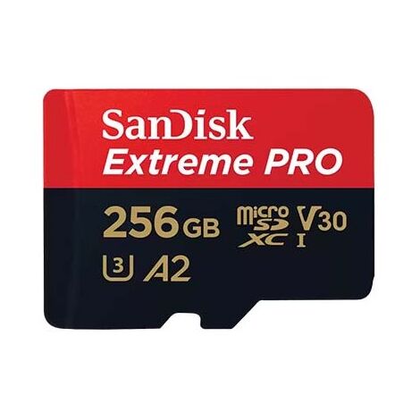 כרטיס זיכרון SanDisk Extreme Pro Extreme PRO microSDXC SDSQXCD-256G 256GB Micro SD סנדיסק למכירה 