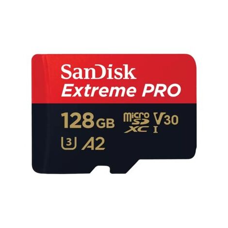 כרטיס זיכרון SanDisk Extreme Pro Extreme Pro SDSQXCD-128G-GN6MA 128GB Micro SD סנדיסק למכירה 