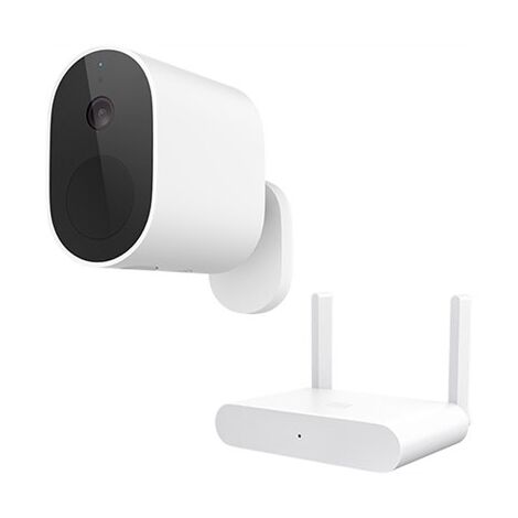 מצלמת אבטחה Full HD Mi Outdoor Security Camera 1080p + יחידת Gateway Xiaomi שיאומי למכירה 