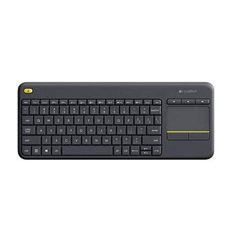 מקלדת עם משטח מגע Logitech Wireless Touch Keyboard K400 Plus לוגיטק למכירה 