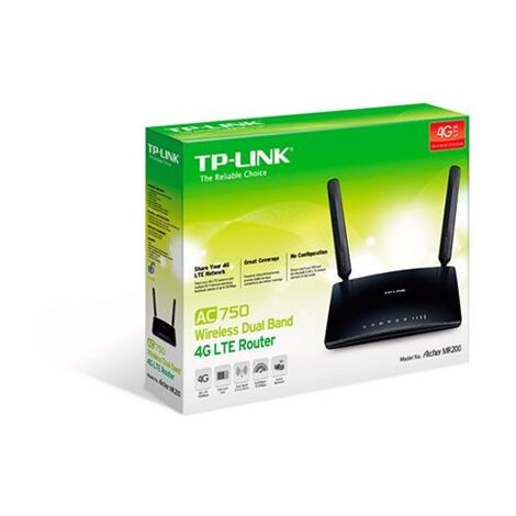 ראוטר כולל מודם סלולרי TP-Link AC750 Archer MR200 למכירה , 3 image