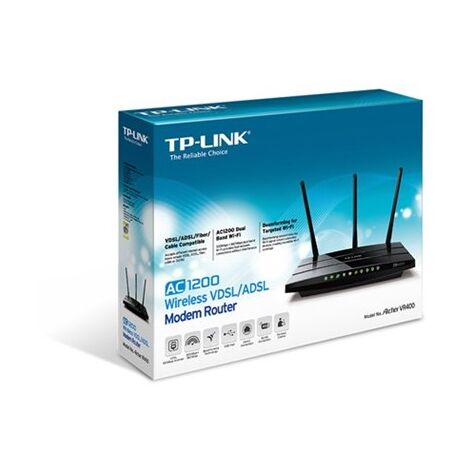 ראוטר כולל מודם TP-Link Archer VR400 V2 למכירה , 3 image