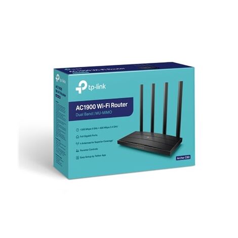 נתב / ראוטר  AC1900 Archer C80 TP-Link למכירה , 4 image