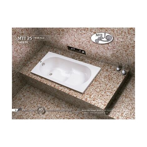 אמבטיה  מלבנית MTI MTI-25 למכירה , 2 image