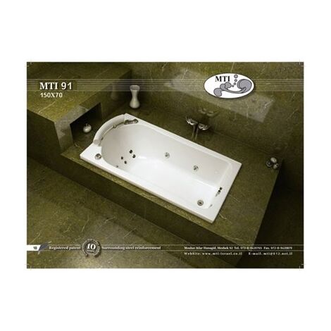 אמבטיה  מלבנית MTI MTI-91 למכירה 