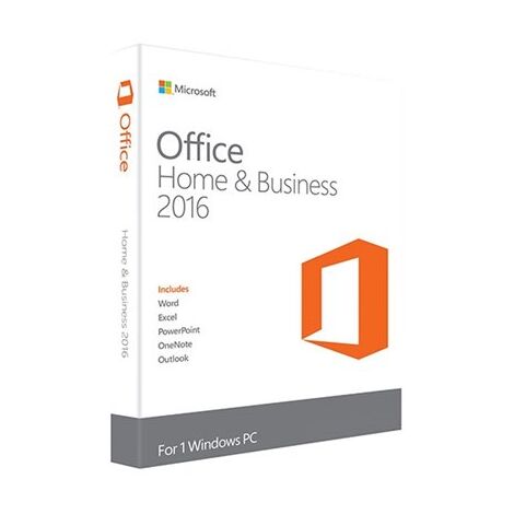 Microsoft Office Home and Business 2016 English Medialess T5D-02362 מיקרוסופט למכירה 