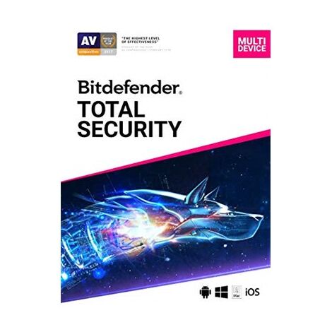 אנטי וירוס BitDefender TOTAL SECURITY 2020 למכירה 