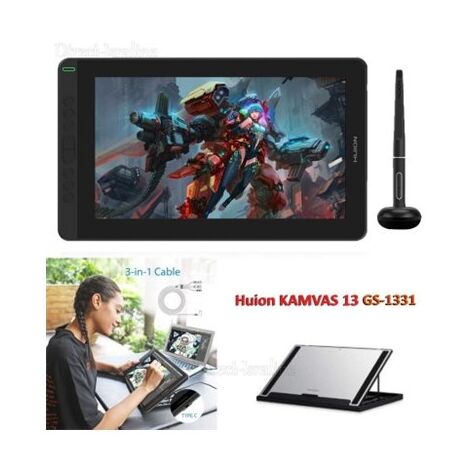 לוח גרפי Huion Kamvas 13 GS1331 למכירה , 3 image