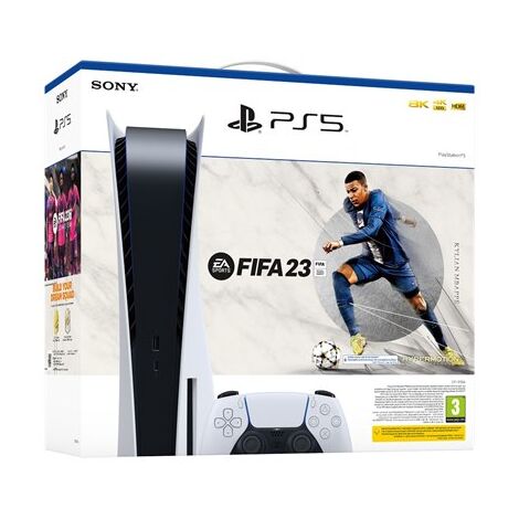 Sony PlayStation 5 825GB Blu-ray Edition FIFA 23 סוני למכירה 